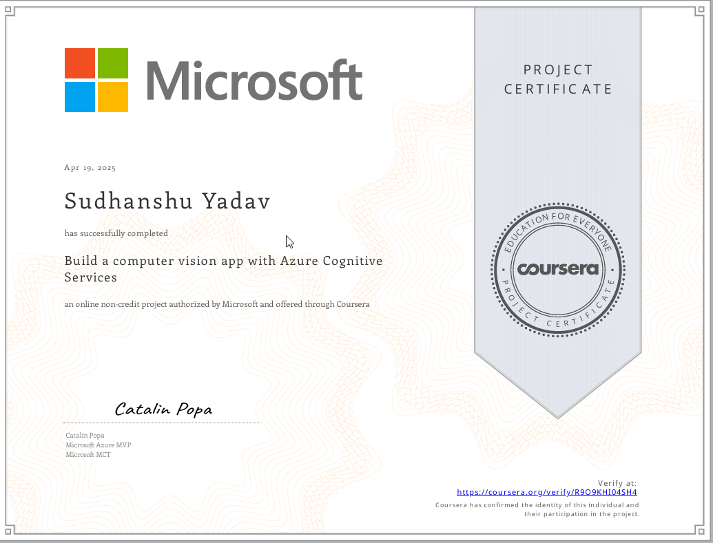 Azure cognitive Service